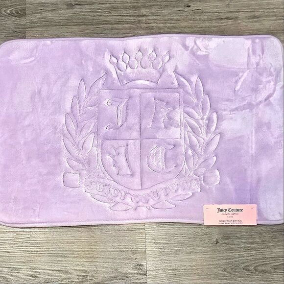 Juicy Couture Home Heritage Scottie Dog Memory Foam Bath Rug - Picture 3 of 5